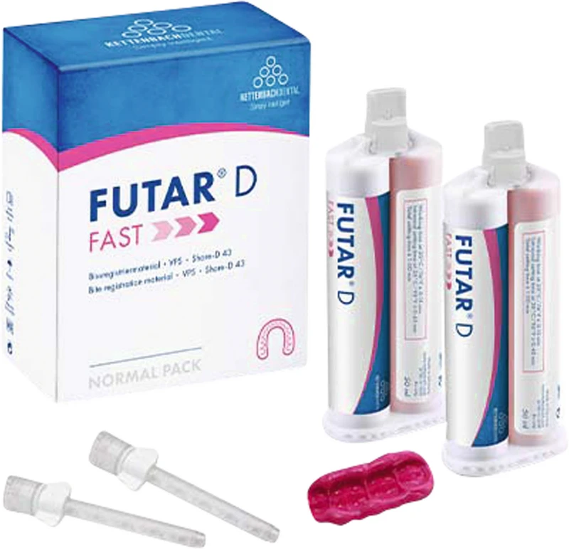 Futar® D Fast  Packung  2 x 50 ml Doppelkartusche, 6 Mischkanülen