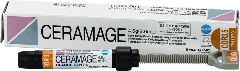 CERAMAGE   Spritze  4,6 g opaque dentin R3,5