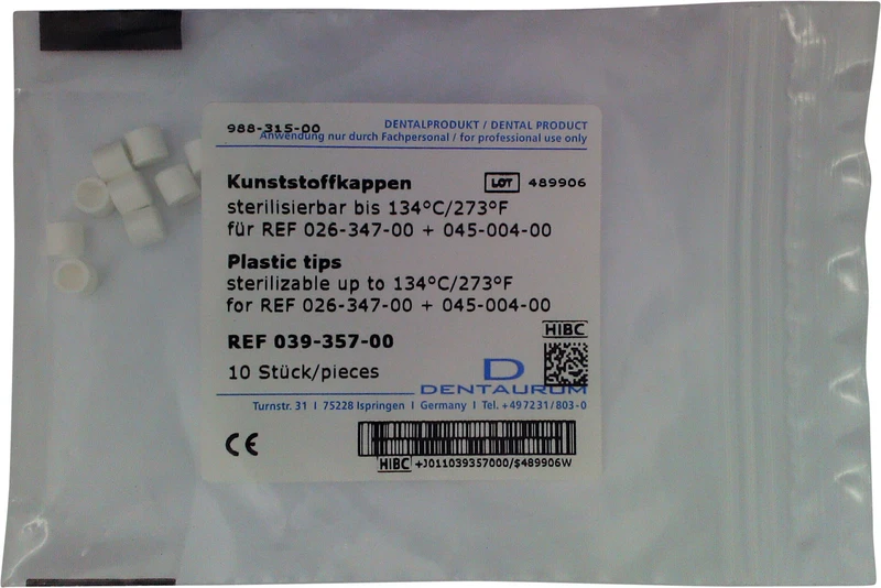 Plastikkappen  Packung  10 Stück