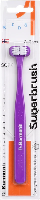 Dr. Barmans Superbrush Dreikopf-Zahnbürste  Stück  klein