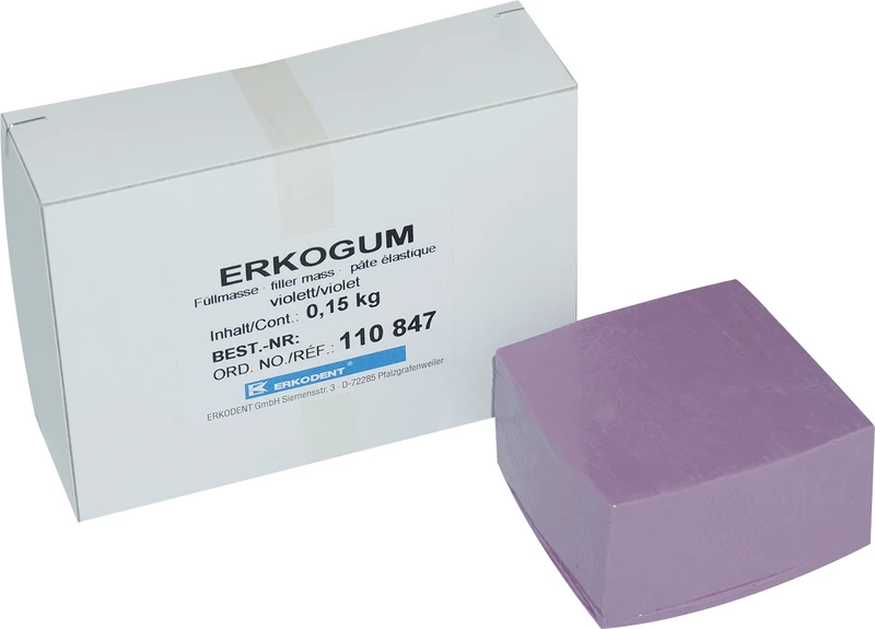 ERKOGUM   Packung  150 g lila