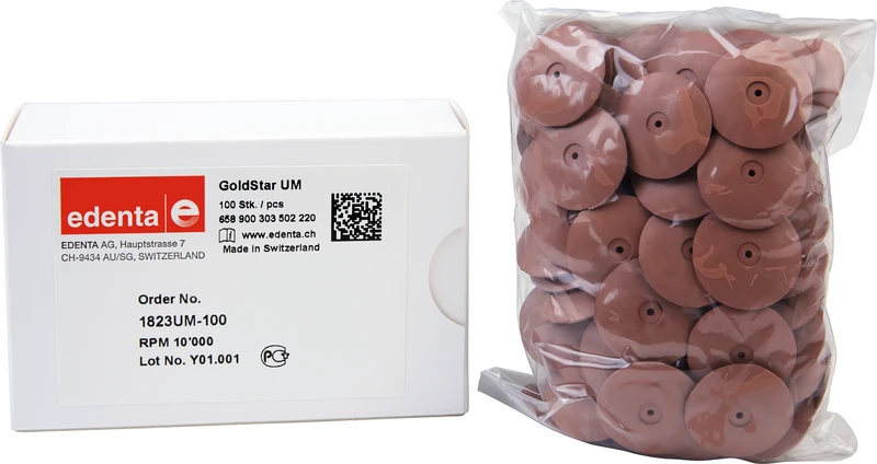 Goldstar  Packung  100 Stück unmontiert, rosa, Figur 303, 3 mm, ISO 220