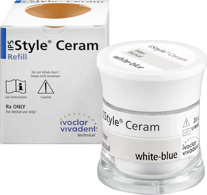 IPS Style® Ceram  Dose  20 g Pulver inter incisal white-blue