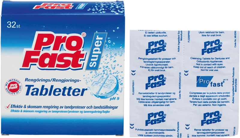 EKULF PROFAST Reinigungstabletten  Packung  32 Stück