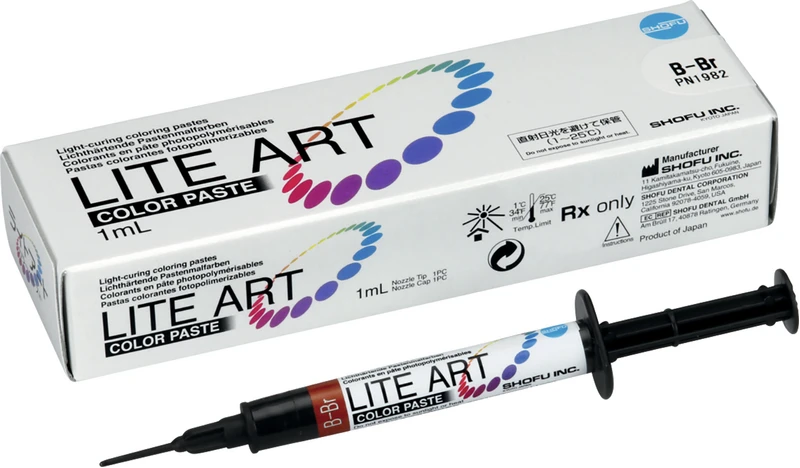 LITE ART  Packung  1 ml black brown