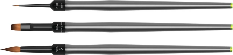 PURA.brush  Master Kit  3 Pinsel Größe 6