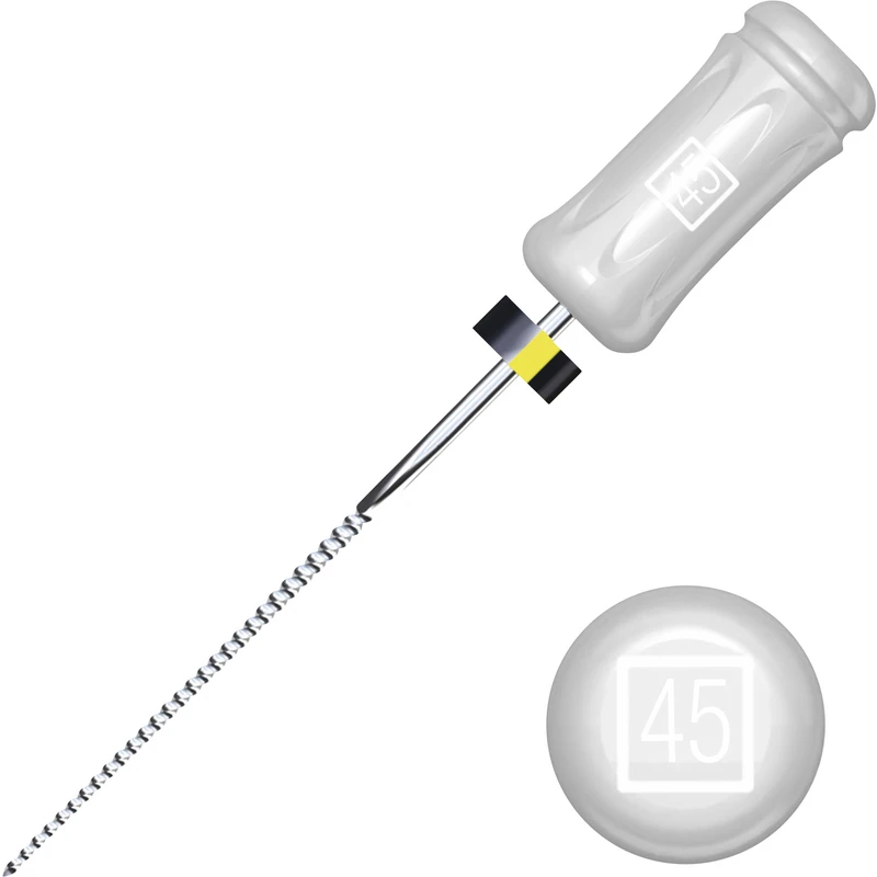 EndoMax K-Feilen  Packung  6 Stück 21 mm ISO 045