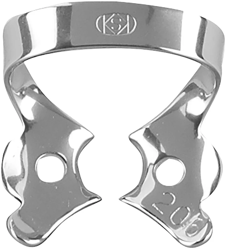 Fit-Kofferdam® Prämolarenklammern mit Flügeln  Stück  Nr. 206