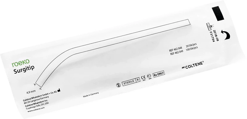 roeko Surgitip  Packung  20 Stück Ø 4,9 mm, ohne Spitzenaufsatz