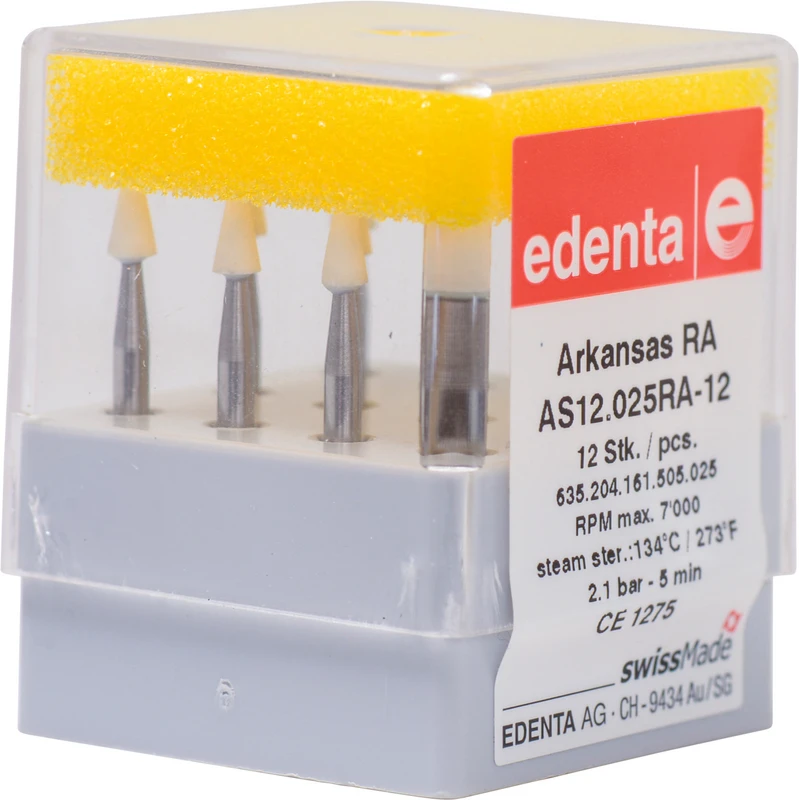 ARKANSAS  Packung  12 Stück RA, Figur 161, 7 mm, ISO 025