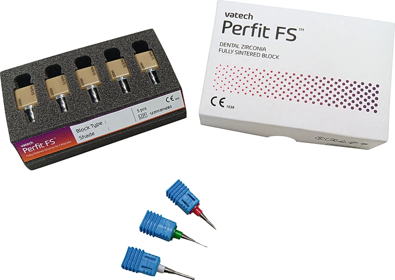 Perfit FS   Packung  5 Stück Color Größe I12, A2