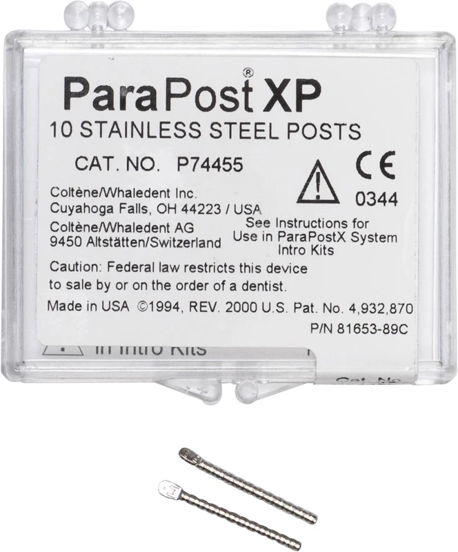 ParaPost® XP Edelstahlstifte  Packung  10 Stück Gr. 5,5