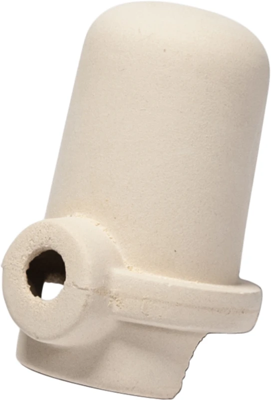 Keramiktiegel  Stück  mit Grafiteinsatz