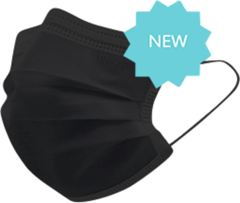 PROFIL PLUS OP-Mundschutz  Spenderbox  50 Stück schwarz