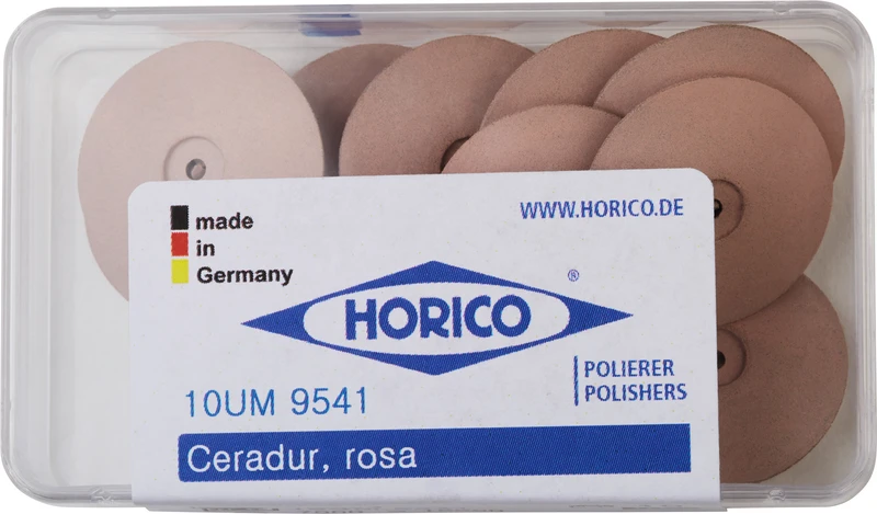 Ceradur  Packung  10 Stück unmontiert, rosa 9541
