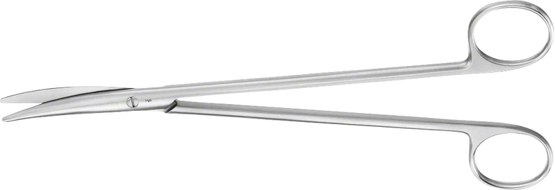 Präparierscheren nach Metzenbaum  Stück  BC606R, 180 mm, gebogen