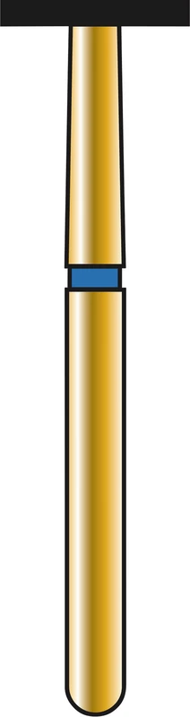 DIATECH Diamanten G818  Packung  5 Stück blau mittel (M), FG, Figur Rad, 0,7 mm, ISO 050