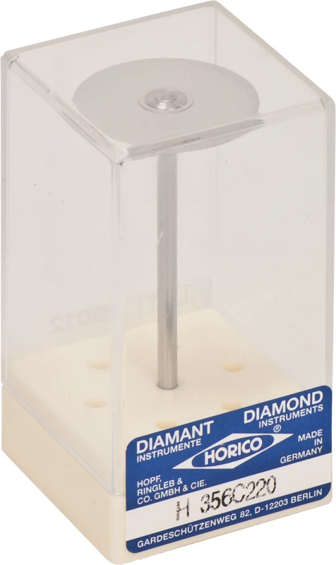 SUPERDIAFLEX® 356  Stück  einseitig, rot fein, HP, Figur 356 C, 0,12 mm, ISO 220