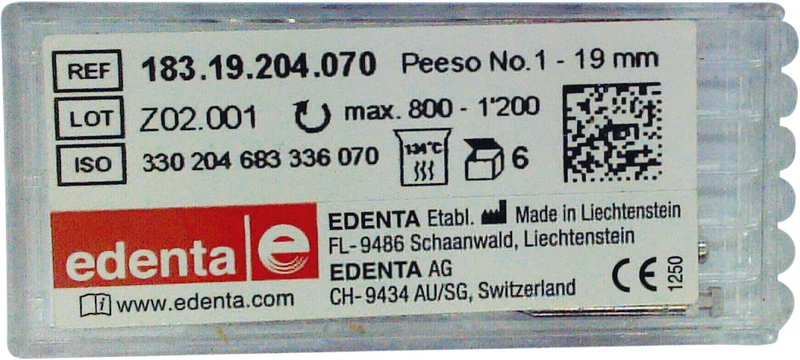 Peeso-Bohrer  Packung  6 Stück 19 mm ISO 070