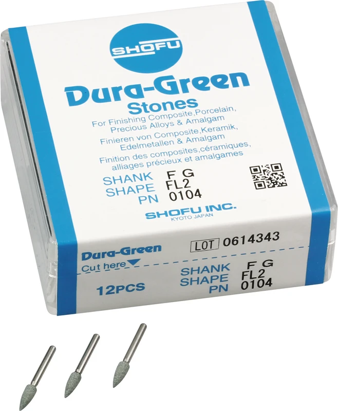 Dura-Green  Packung  12 Stück FL2, FG, ISO 025