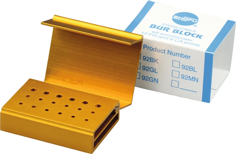 Bohrerständer BUR BLOCK  Stück  gold