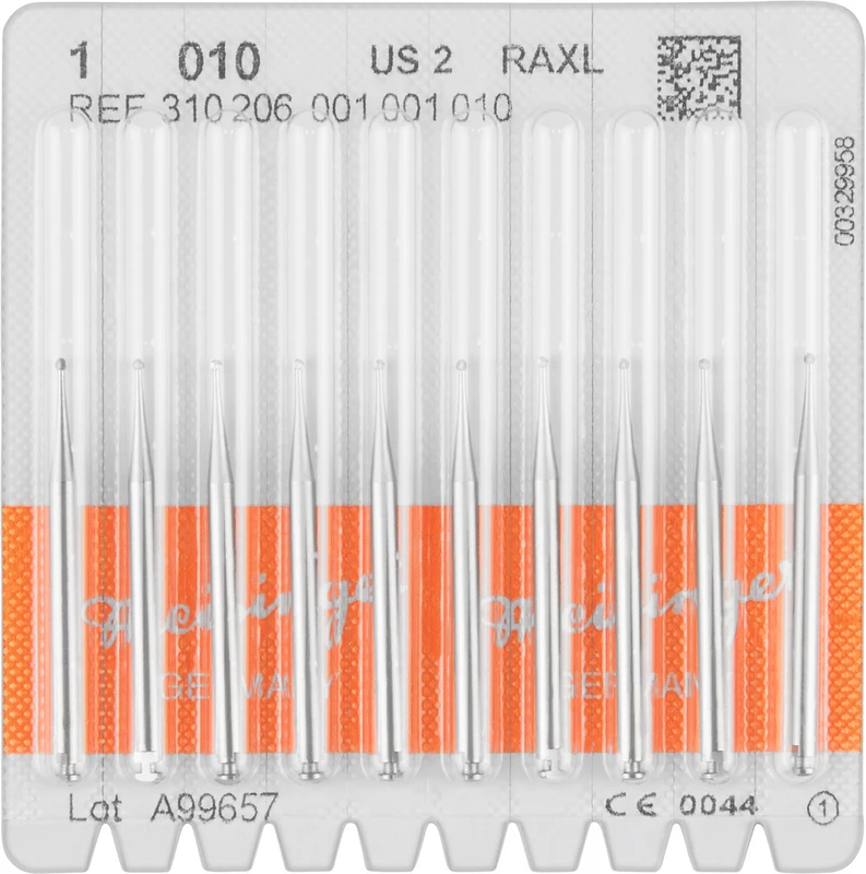 Stahlbohrer 1  Packung  10 Stück RA XL, Figur 001, ISO 010