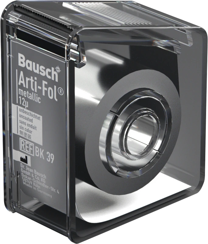 Arti-Fol® metallic 12 µ  Spender  20 m 16 mm, unbeschichtet, BK 39