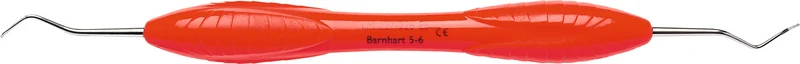 LM Universalkürette Barnhart   Stück  Figur 5\6, für Molaren, rot, LM-ErgoSense® Griff
