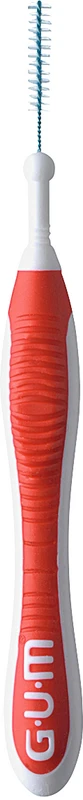 GUM® TRAV-LER® Interdentalbürsten  Blisterpackung  6 Stück Kerze, rot, Ø 0,8 mm