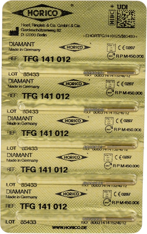 Diamant TFG 141  Packung  5 Stück FG, Figur 141, ISO 012