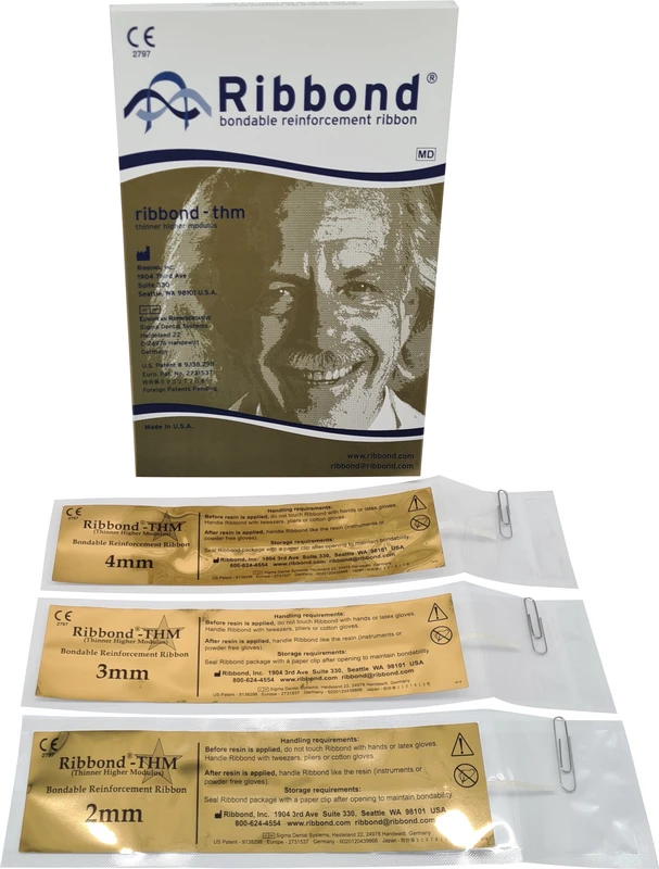 Ribbond® THM  Nachfüllpackung  3 x 22 cm, 2, 3, 4 mm, 0,18 mm