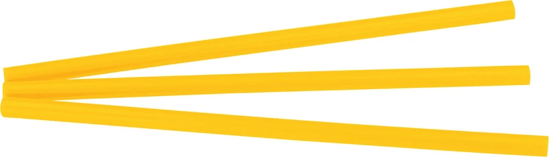 Klebewachs  Packung  20 Stangen gelb