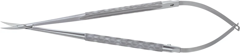 Mikro-Federscheren  Stück  FD251R, 180 mm, gebogen