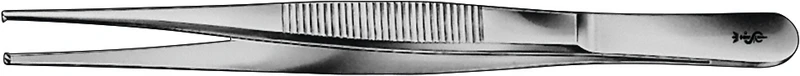 Chirurgische Pinzetten  Stück  gerade, Maulbreite 2 mm, 145 mm