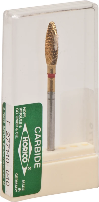 HM-Fräser 277  Stück  Titannitrid besch., Kreuzverzahnung, rot fein, HP, Figur T277, 13 mm, ISO 040