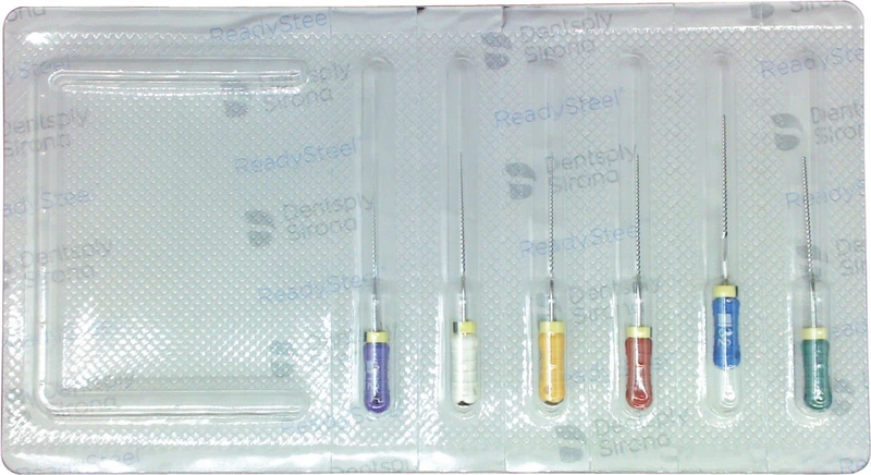 READYSTEEL K-Flexofiles Golden Medium  Sortiment  6 Stück 25 mm ISO 012-037