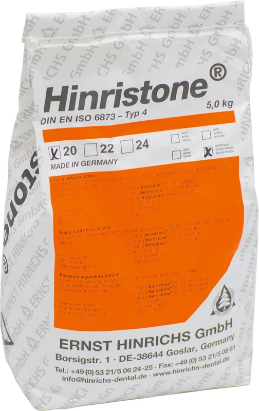 Hinristone® 20  Beutel  5 kg goldbraun