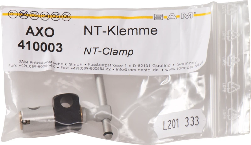 AXIOGRAPH®  Stück  im Axiograph und ATB 305