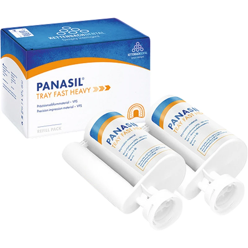 Panasil® tray   Refill Packung  2 x 380 ml Doppelkartusche Fast Heavy