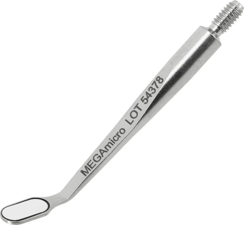 MEGAmicro Spiegel  Stück  plan, oval 3 x 6 mm