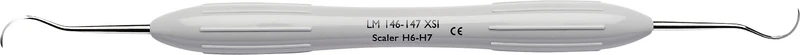 LM DuraGradeMAX Sichel Scaler  Stück  Figur H6\H7, grau, LM-ErgoMax Griff