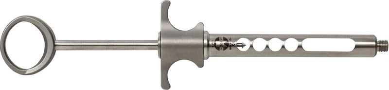 Septodont Edelstahlspritze - Aspirationsspritze  Packung  Aspirationsspritze mit kleinem Daumenring