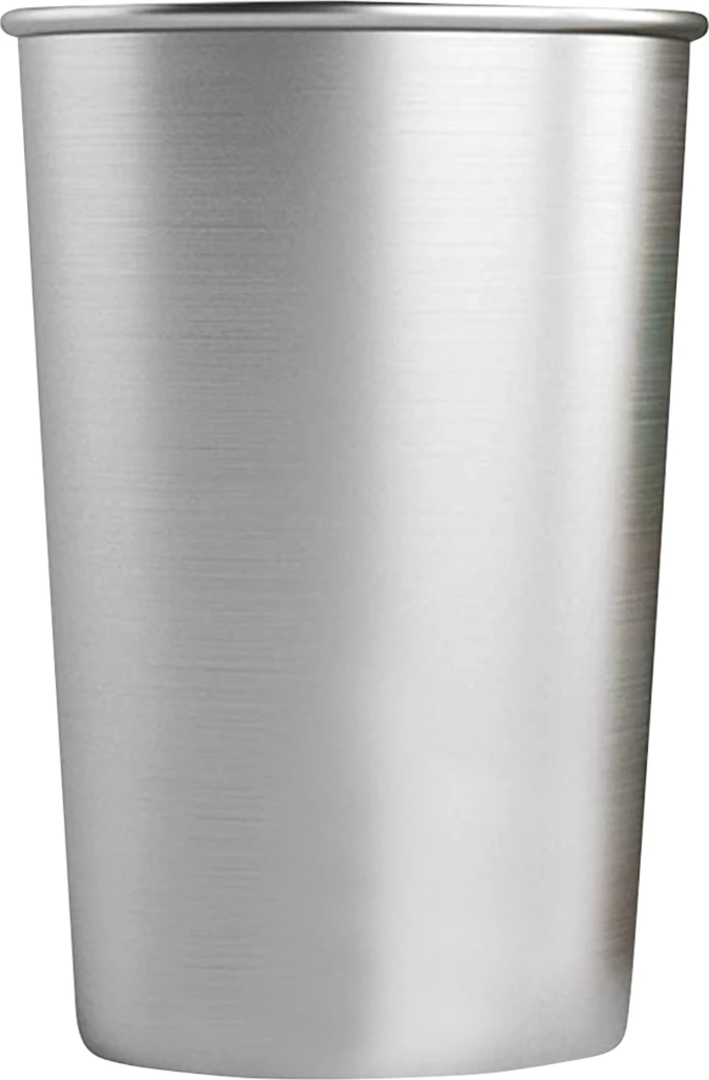 Mundspülbecher Edelstahl neutral  Packung  6 Stück