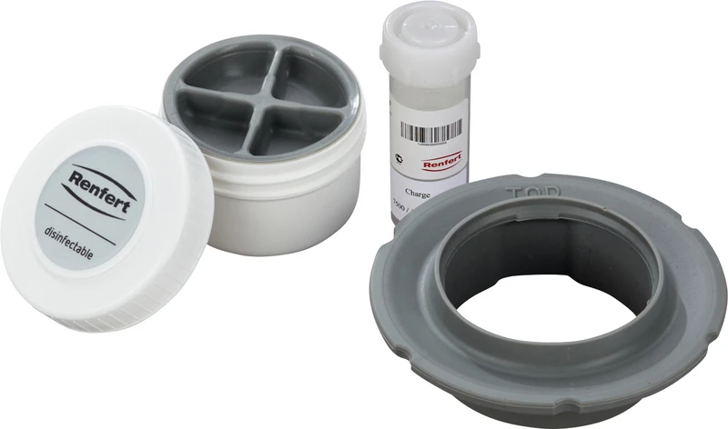 SYMPRO Mini-Becher  Set  inklusive Adapterring, Reinigungsnadeln