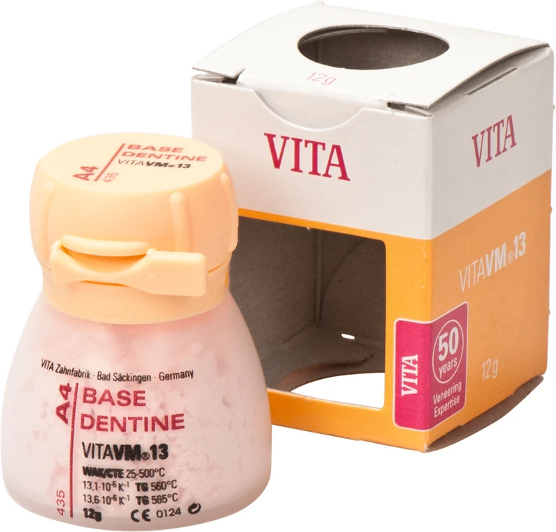 VITA VM® 13 classical A1-D4®  Dose  12 g Pulver base dentine A4
