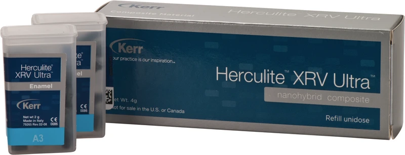 Herculite® XRV Ultra  Packung  20 x 0,2 g Unidose schmelz A3