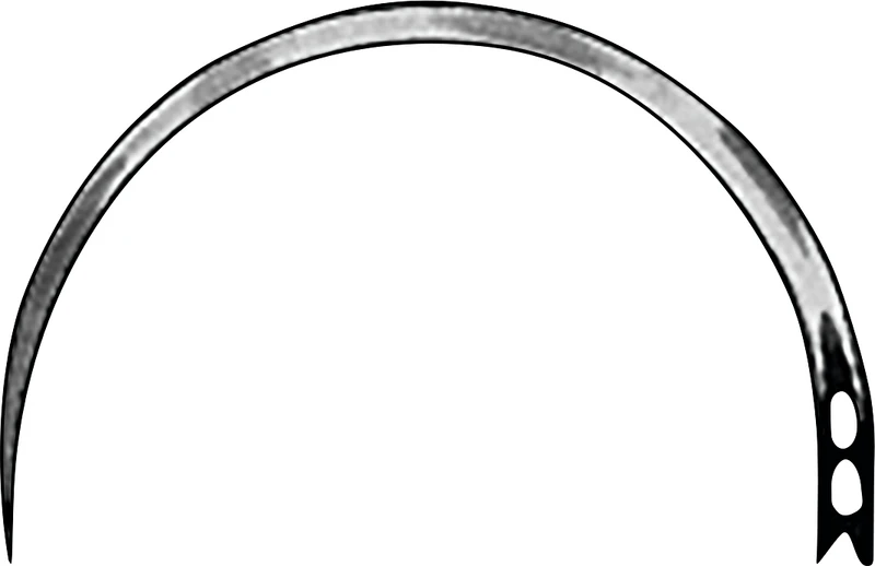 Chirurgische Nähnadeln  Packung  12 Stück Rundkörper, gebogen, Figur 6