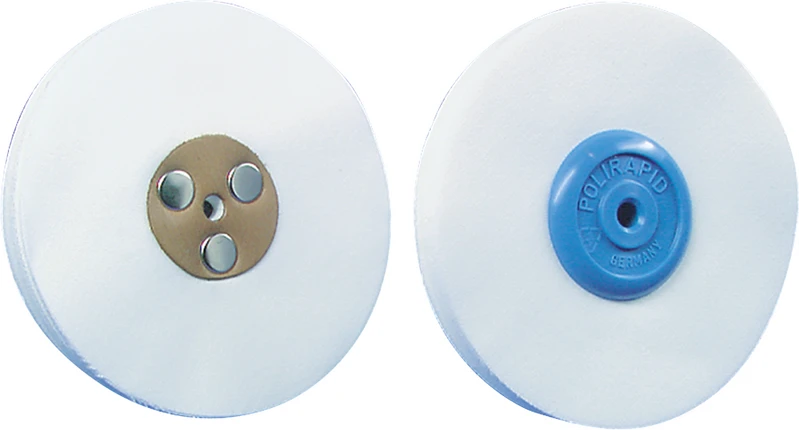 Nesselschwabbel  Stück  mit Kunststoffkern, grob, Nessel, Ø 100 mm, S: 7 mm