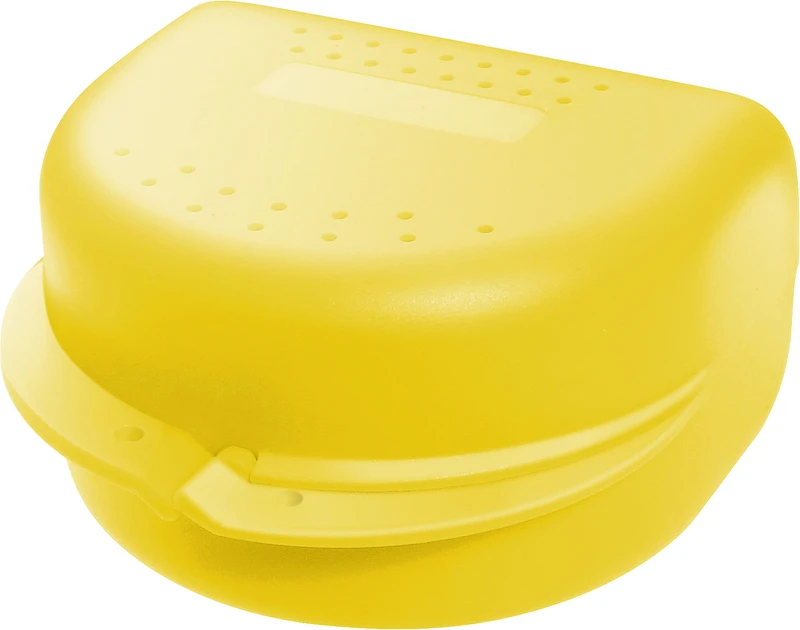 Zahnspangenboxen  Stück  gelb