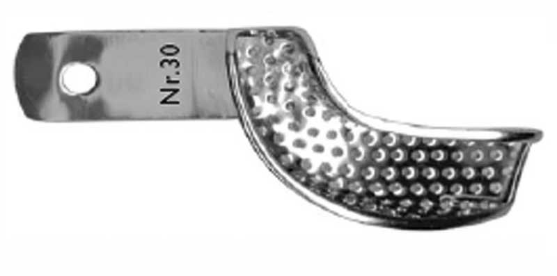 Wiro-lock Abdrucklöffel  Stück  30P links, teilbezahnt, perforiert